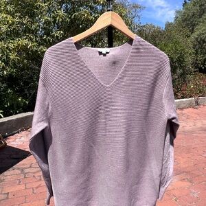 Ella Moss Lavender V-Neck Sweater